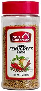 Indo European Spices Whole Fenugreek, 11 Ounce