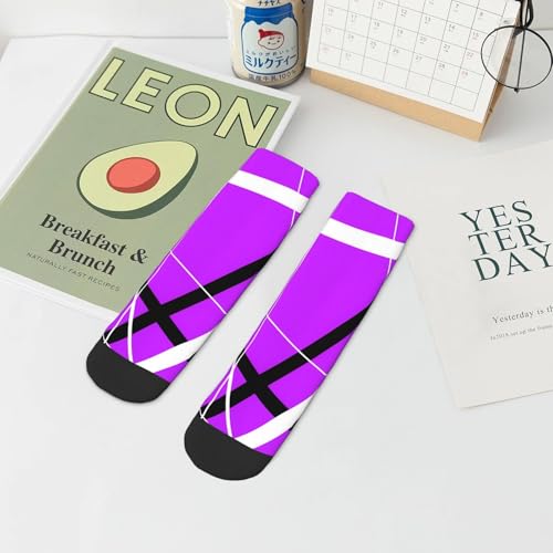 Mid Length Sock Mid-Tube Socks classic tube socks/Socks High Ankle,Unisex socks for home4