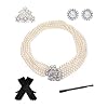 Utopiat Costume Jewelry and Accessory Set, Audrey Hepburn, Breakfast at Tiffany’s (without gift box)