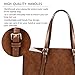 Laptop Bag for Women Waterproof Lightweight Leather 15.6 Inch Computer Tote Bag Business Office Briefcase Large Capacity Handbag Shoulder Bag Professional Office Work Bag