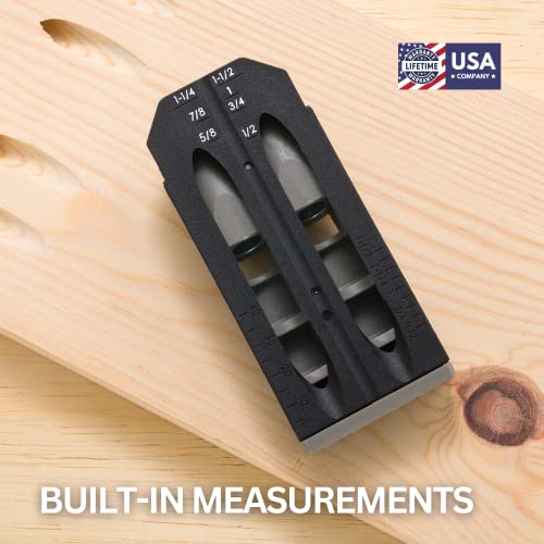 Massca Pocket Hole Jig - Perfect For Joinery Woodworking Diy Carpentry Projects (Jig Only) #TOP4