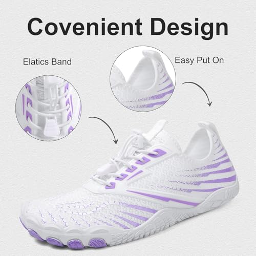 Barefoot Trail for Women Men, Waterproof Pro Trail Running with Wide Toe Box Healthy & Non-Slip Barefoot，Athletic Outdoor Hiking Footwear2