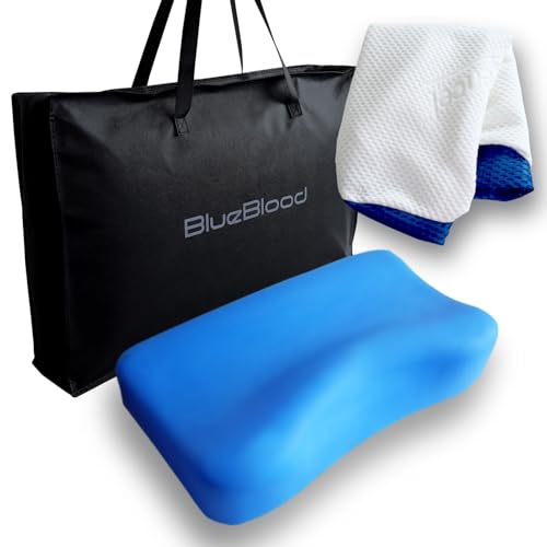 枕 まくら ブルーブラッド 頸椎リラックスピロー Kokopelli ココペリ BlueBlood エルゴネック構造 マクラ ブルーブラッド枕 低反発