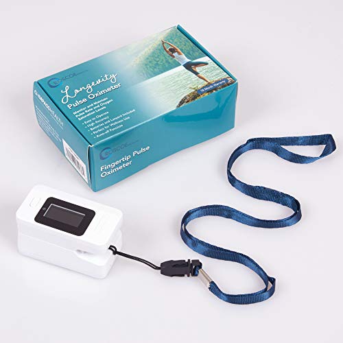 Roscoe Finger Pulse Oximeter Oxygen Monitor - Oxygen Saturation Monitor Fingertip - For Sport And Aviation Use #TOP4