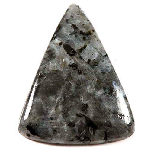Cabochon Larvikite pierre naturelle norvégienne pour lithothérapie et bien-être quotidien