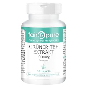 Fair & Pure Grüner Tee Extrakt 1000mg Kapseln