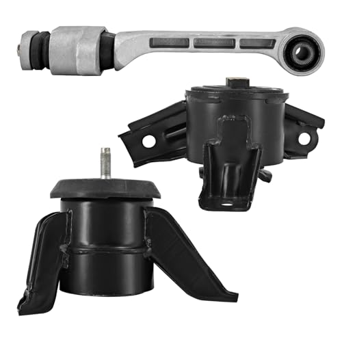 Raodelupe A71204 A71200 A71201 3Pcs Engine Motor Mount and Transmission Mount Set Compatible with Kia Sedona 3.3L V6 2015-2021 21950-A9001 21810-A9000 21830-A9001 by Raodelupe - Image 8