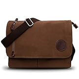 【Funda para portátil y a prueba de golpes】: Bolsos Bandolera está asegurada con doble velcro y cremalleras que te permiten acceder rápidamente a los bolsillos. El bolsillo interior hecho con almohadilla a prueba de golpes espesa proporciona una buena protección a su computadora portátil.