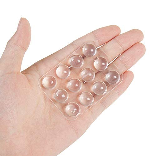 Prostuff.in Self Adhesive Door Stopper Rubber Damper Buffer Cabinet Bumpers Silicone Furniture Pads Cushion Protective Pads (Pack of 24) (B0BT7ZJ2JF) Amazon Price History, Amazon Price Tracker