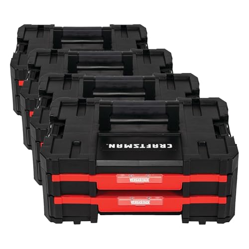 Image of CRAFTSMAN Plastic Tool Box With Drawers, Organizer and Storage (CMST17804) (Pack of 4)