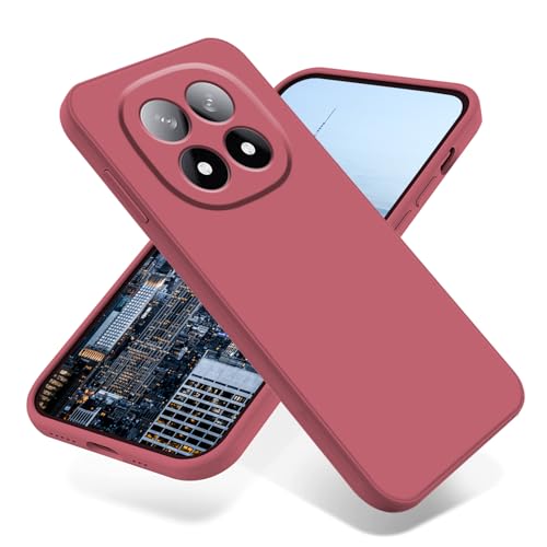 Wousunly �P�[�X�ƌ݊���������܂�Xiaomi Redmi Note 15 Pro 5G�p�P�[�X�t�̃V���R�� �ϏՌ� For Redmi Note 15 Pro 5G�J�o�[���^ �y�� �w��h�~�_�� �l�C �����Y�ی� (�J�����A)