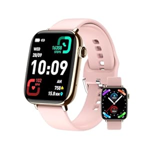 VASTTRON Smart Watch for Men Women Answer/Make Calls 1.91″ Fitness Watch Heart Rate/Sleep Monitor IP68 Waterproof Smartwatches 100+ Sports Activity Trackers Step Counter for Android iPhone