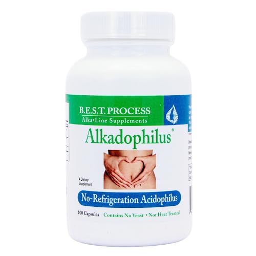 Morter Healthsystem Alkadophilus Best Process Alkaline — No Refrigeration Probiotic & Prebiotic Digestive Supplement — 1.5 Billion Cfu Of Good Bacteria & Beetroot #TOP29