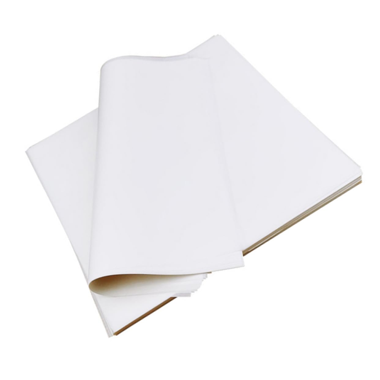 GRIRIW Food-grade Non-stick Baking Paper 8-inch Square Pizza Box Liner Oil-proof Paper for Kitchen Snack Party Easy to Use