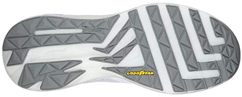 Skechers - Womens GOrun Ride 8 Hyper Shoes, Size: 11 M US, Color: White/Purple