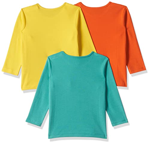 Image of Amazon Brand - Jam & Honey Baby Boy's and Girls Full Sleeves T-Shirt | 100% Cotton Printed Regular Fit Unisex T-Shirts | New Born Baby Clothes - 0 to 24 Months