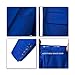 Yanlu Men's 3 Piece Royal Blue Suits 2 Buttons Wedding Groom Tuxedos Chest44''/Waist38''