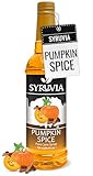 Syruvia Pumpkin Spice Syrup for Coffee 25.4 Ounces Pumpkin Spice Flavored Coffee Syrup