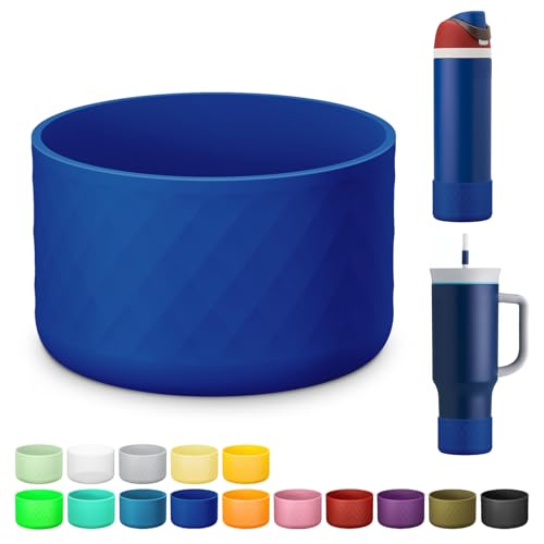 Silicone Boot for Owala Water Bottle 24 oz, Anti-Slip Protective Sleeve for FreeSip/Twist/Flip Stainless Steel Water Bottles Accessories