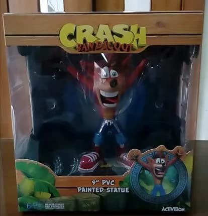Lkcozsm Crash Bandicoot （9" Scale） Figure Statue #TOP4