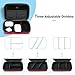 ProCase Hard Travel Electronic Organizer Case for MacBook Power Adapter Chargers Cables Power Bank Apple Magic Mouse Apple Pencil USB Flash Disk SD Card Small Portable Accessories Bag -Wine, L