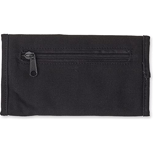 Kavu Big Spender Tri-Fold Wallet Clutch Travel Organizer - Black #TOP1