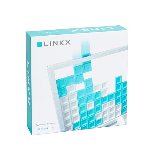 Blue Orange - Linkx - Jeu de société Abstrait - Stratégique et de Réflexion - 2 Joueurs - Idéal pour Jouer en Couple ou avec Les Enfants - À Partir de 6 Ans