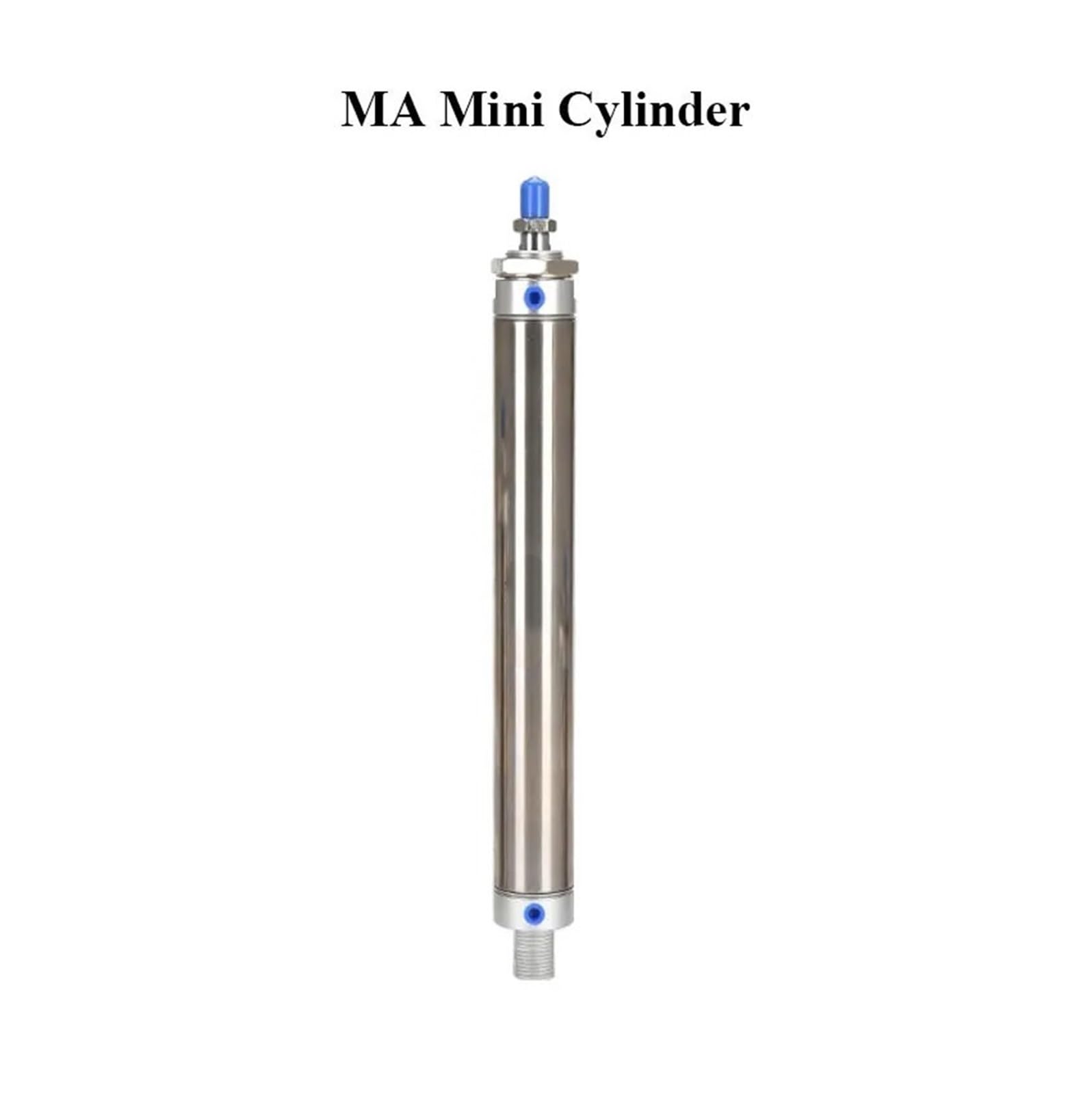 MA25/32/40 Kleiner Pneumatikzylinder aus Edelstahl, 25 bis 500 mm Hub(150mm Stroke,40mm Bore)