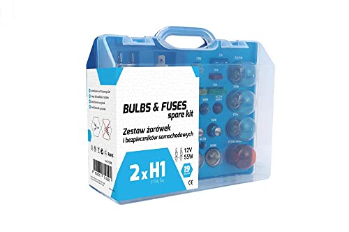 01495 Conjunto de 19 piezas de bombillas y fusibles (2xh1)