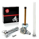 MOTO1988 Fuel Gas Tank Switch Valve Petcock Lever Screw Compatible with Honda Shadow VLX 600 VT600 1999-2007 fuel shut off valve