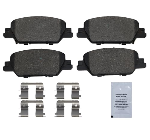 Image of HUSCH D2037 Rear Ceramic Brake Pads Kit Fit For Honda CR-V 2017-2019 | Clean Wheels, Quiet, Short Braking Distance, Responsive Braking, Long Service Life, for Various Weather, Road Performance