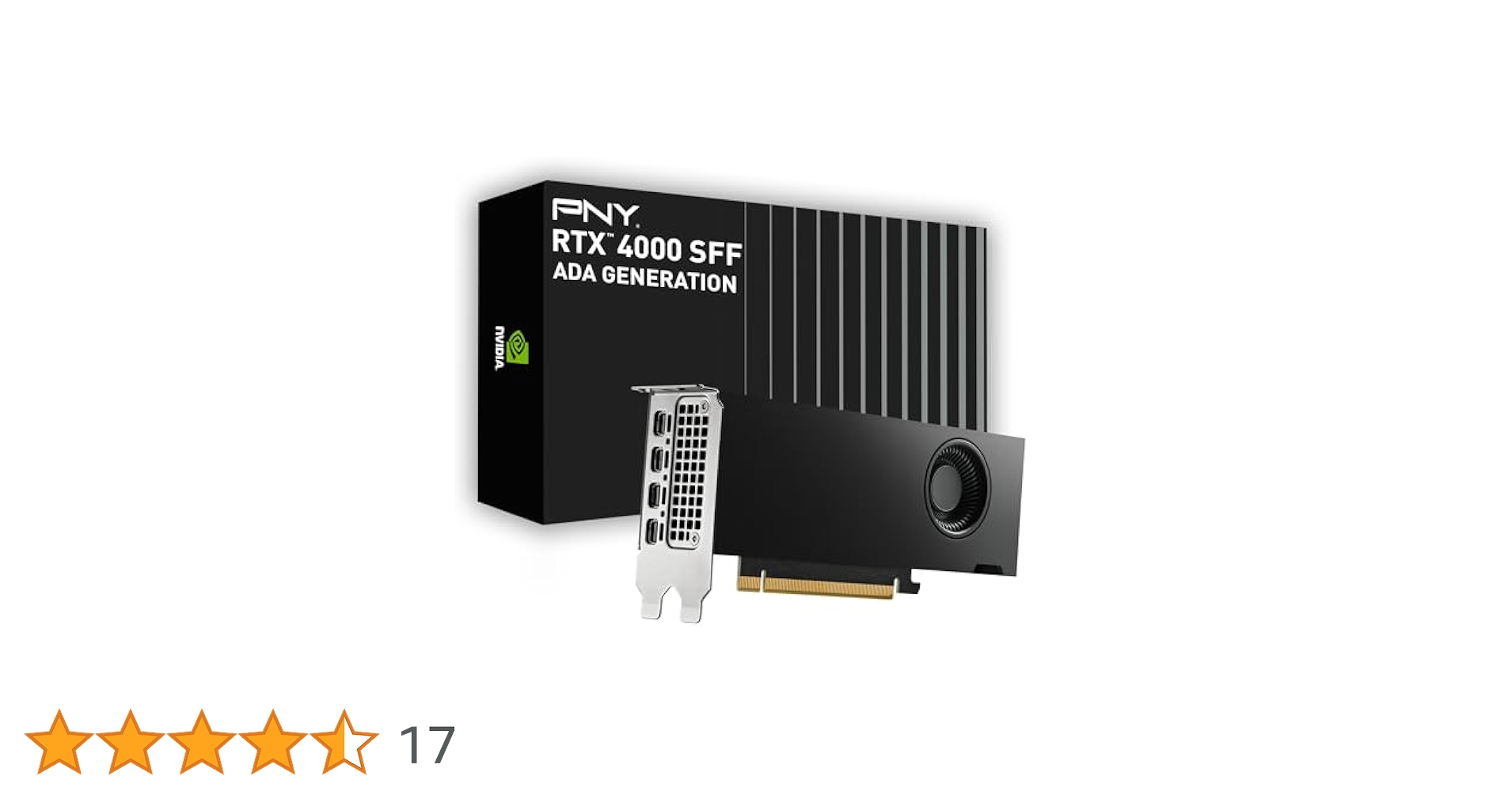 グラフィックボード・グラボ・ビデオカード NVIDIA RTX 4000 Ada Generation NVIDIA RTX 4000 Ada Generation | プロフェッショナル
