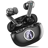 Wireless Headphones LED Display for Work