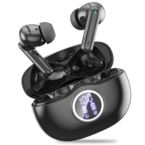 Wireless Headphones LED Display for Work