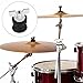 Maxin Set of 18 Drum Replacement Parts - Hardware Bag with Hi - Hat Clutch Felt, Cymbal Covers, Bases, Wing Nuts & Washers - Ideal Cymbal Stand Accessories for Drummers