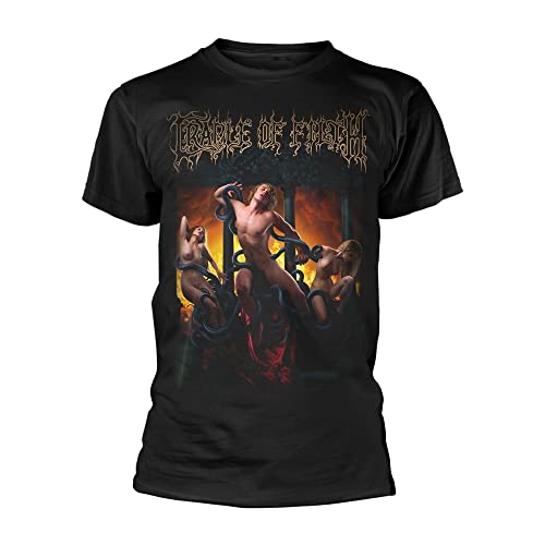 Image of Cradle of Filth Supreme Vampiric Evil Official Tee T-Shirt Mens Unisex (Large) Black