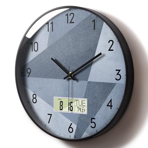 Horloge de cuisine et salon beige silencieuse pour une ambiance sereine