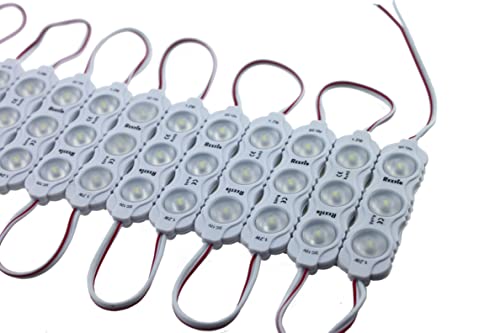 Image of Super bright 200pcs New Model 2835 3 LED Module 120-150LM Per module Waterproof Decorative Light for Letter Sign Advertising Signs with Tape Adhesive Backside (pink)