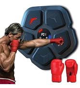 FICTOR Music Boxing Machine Smart Boxing Machine Wall Mounted Music Workout Machine Boxing Punchi...