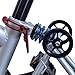 GMBYLBY High Performances Folded Bicycles Seats Clamp Light Weight Bike Seatpost Clamp for Daily Commuting Cycling