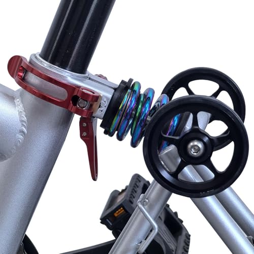 Collier de serrage de selle à libération rapide en alliage d'aluminium pour vélo pliant