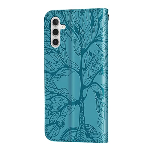 Varohix Wallet Case for Samsung Galaxy A36 5G / A56 5G 6.7" 2025, PU Leather Cases for GalaxyA36 with Strap, Folio Flip Cover for GalaxyA56 with Card Holder,Turquoise by Varohix - Used condition - Image 8