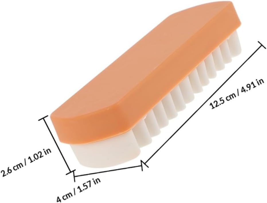 POPETPOP 10Pcs Suede Shoe Cleaning Brushes Plastic Shoe Care Brush Set with Eraser for Boots Bags Belts Suede Cleaner Accessories for Outdoor and Home Use