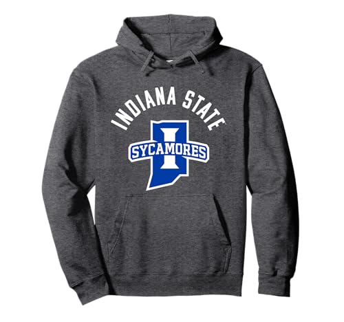 Indiana State University Sycamores Large One Color Pullover Hoodie