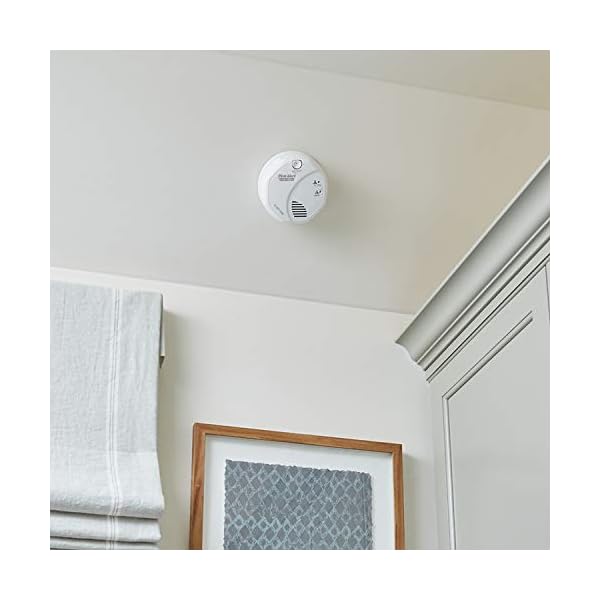 First Alert SCO5 Combination Optical Smoke Alarm & Carbon Monoxide Detector, AA Battery Powered - Image 3