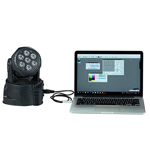 PerGrate Adaptateur USB vers Interface DMX LED DMX512 pour Ordinateur PC