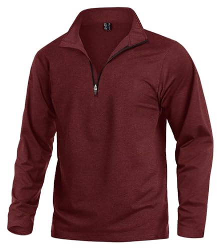KEFITEVD Thermal 1/4 Zip Pullover