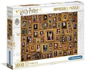 Clementoni 61881 61881-Impossible Harry Potter-1000 Pieces, Jigsaw Puzzle for Adults, Multi-Colour