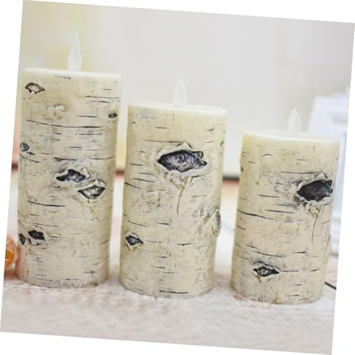 Velas led de parafina WOONEKY iluminación suave alta durabilidad bodas 4