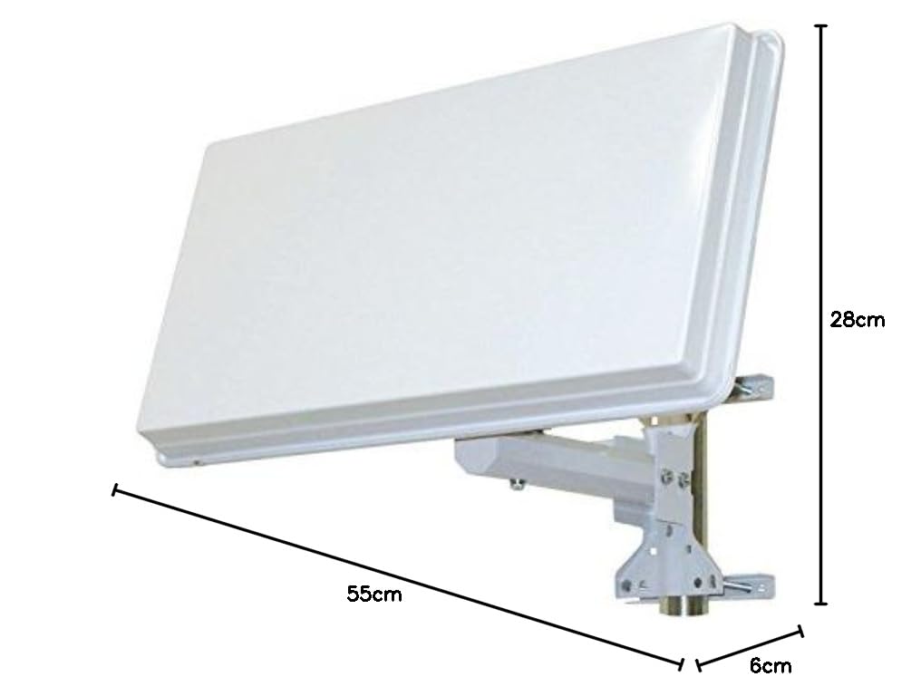 simi ANTENNE Parabole Extra Plate Satellite HD Astra HOTBIRD CANALSAT FRANSAT TNTSAT